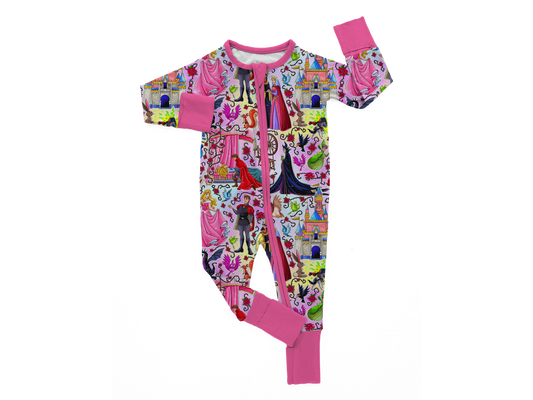 Briar Rose Convertible Zip Romper