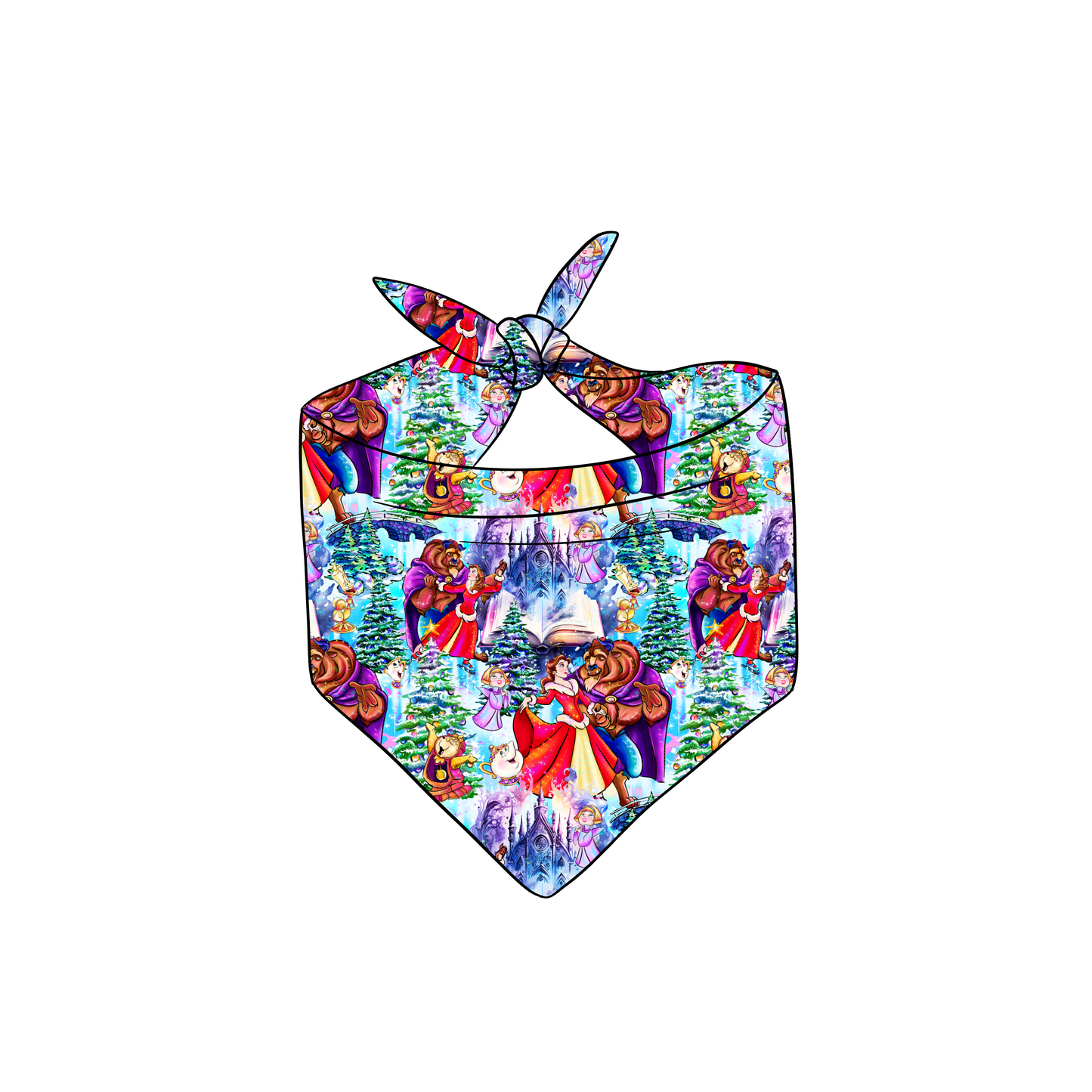 Enchanted Christmas Dog Bandana