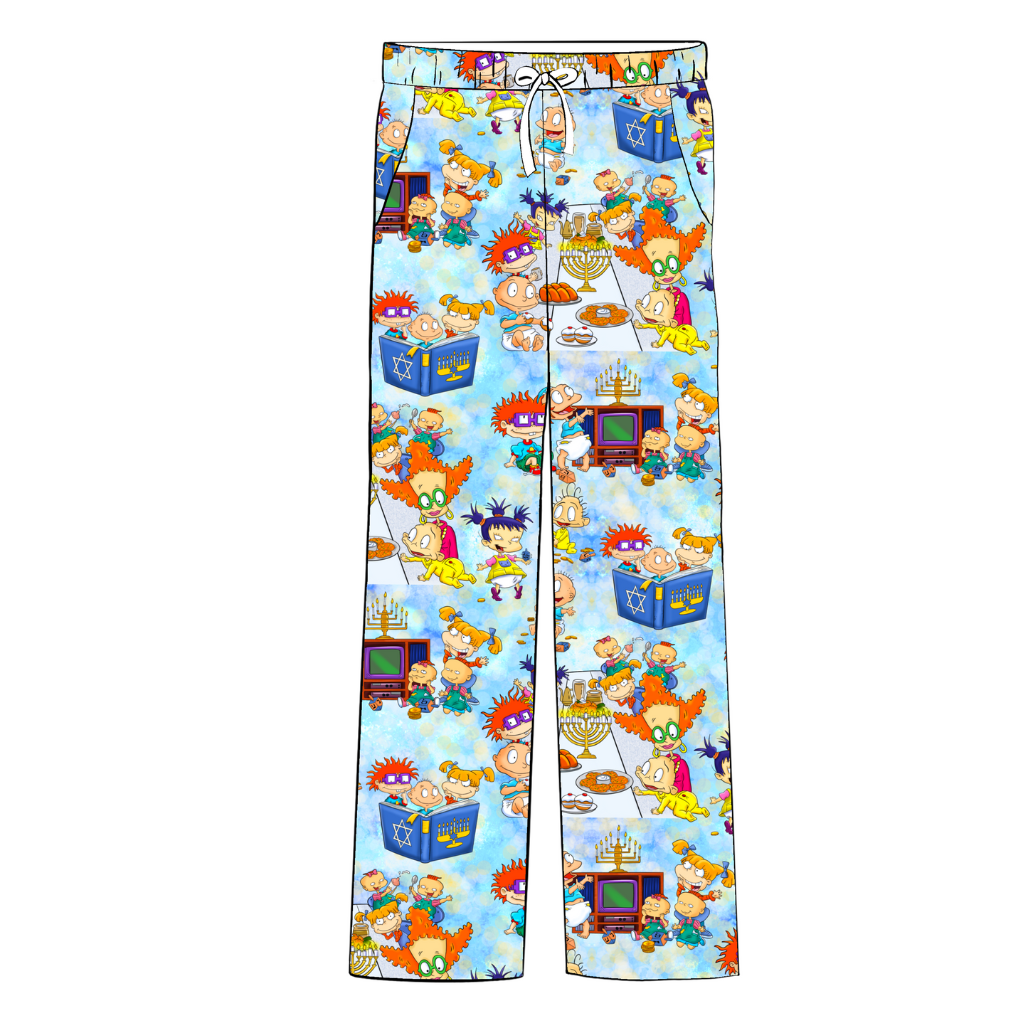 Hanukkah Babies Men's Lounge Pants