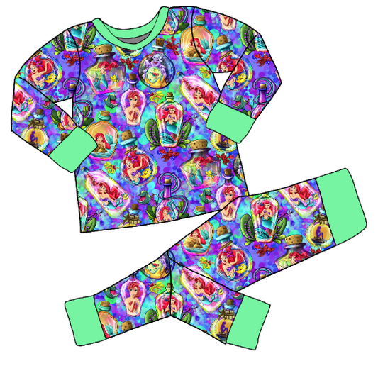 Under The Sea Two-Piece Pajama Set